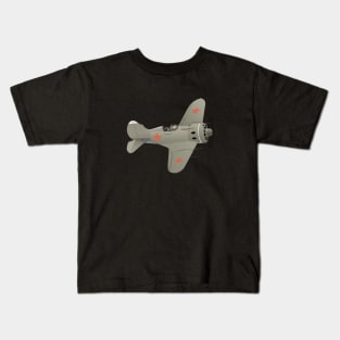 I-16 Soviet WW2 Fighter Aircraft Kids T-Shirt